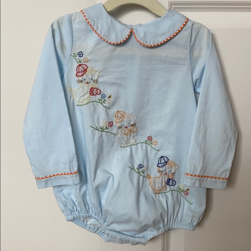 Lullaby Set Stitched Long Sleeve Bubble - size 24M